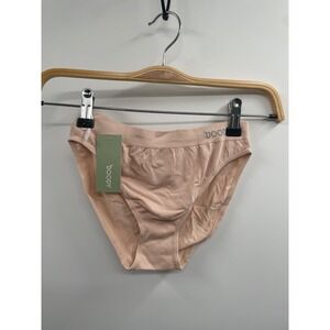 NWT Boody Classic Bikini Panties Women's Small Nude Brown Breathable Briefs